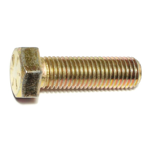 Midwest Fastener Grade 8, 3/4"-10 Hex Head Cap Screw, Zinc Yellow Steel, 2-1/2 in L, 10 PK 00767 - main